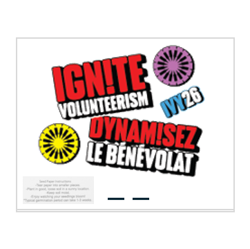 Wildflower Scene Seed Paper l Feuilles de semences de fleurs sauvages