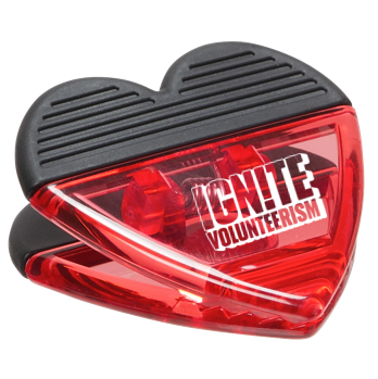 Heart Clip Magnet l Pince magnétique en forme de cœur